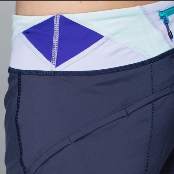 Speed Short *4-way Stretch 2.5" Navy blue 10 - Picture 4 of 8